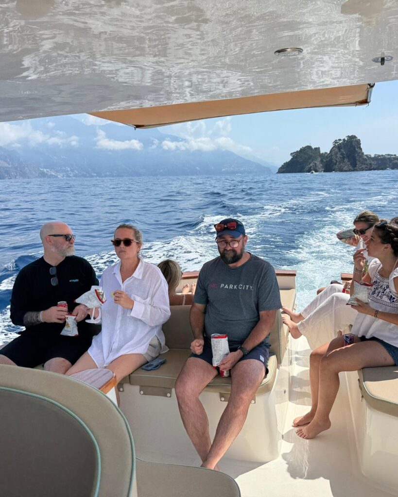 Small group boat tour near Li Galli